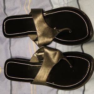Nine West Black Sandals